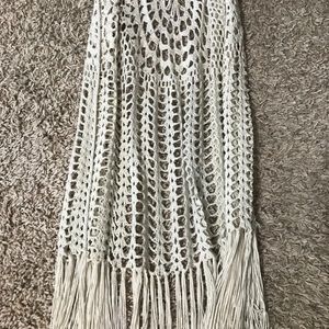 Umgee knit sleeveless vest, large